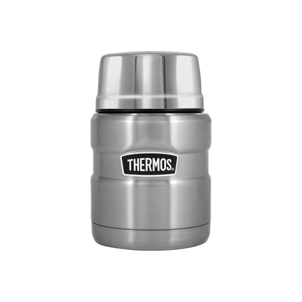 Термос THERMOS SK3000 ST с ложкой, 0,47л/+9h/-14h стальная колба (стальная колба; 0,47л; 9h/14h)